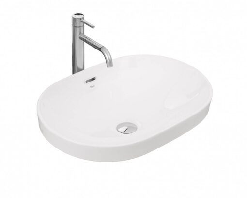 Lavoar Arleta alb ceramica sanitara – 59 cm