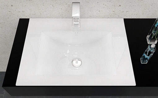 Lavoar Dafne Alb ceramica sanitara – 61,5 cm