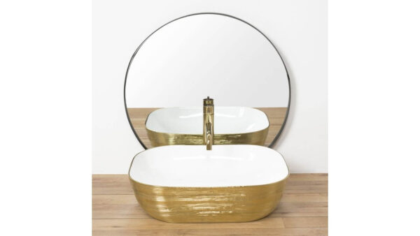 Lavoar Floria gold ceramica sanitara – 51 cm