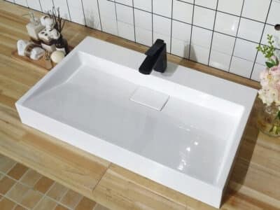Lavoar Goya ceramica sanitara alb – 100 cm