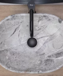 Lavoar Lara Stone ceramica sanitara – 48,5 cm