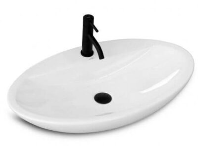 Lavoar Lucia Alb ceramica sanitara – 72,5 cm