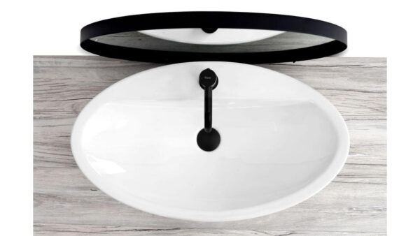 Lavoar Lucia Alb ceramica sanitara – 72,5 cm