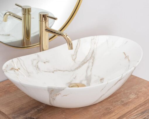 Lavoar Royal Aiax Marmura ceramica sanitara – 62,5 cm