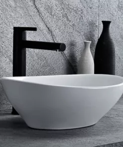 Lavoar Sofia Mini alb ceramica sanitara – 34 cm