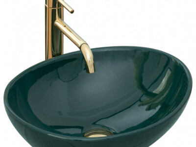 Lavoar Sofia Verde ceramica sanitara – 41 cm