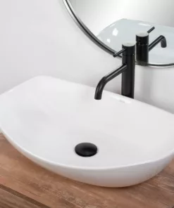 Lavoar Tango Alb ceramica sanitara – 57 cm