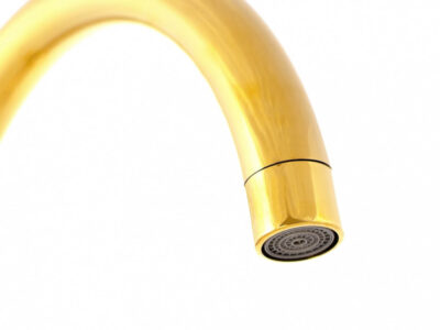 Baterie freestanding Ortis gold – H 117,5 cm