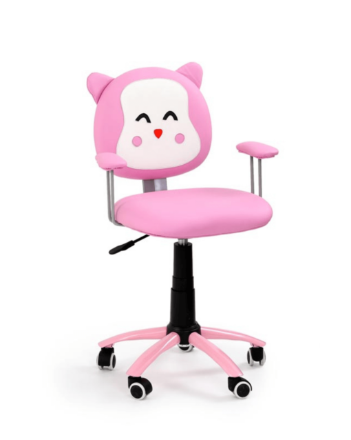 Scaun de birou copii Kitty roz
