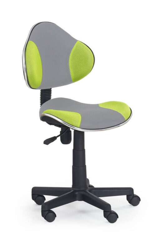 Scaun de birou copii Flash 2 gri/verde