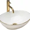 Lavoar Sofia Gold Egde ceramica sanitara - 41 cm