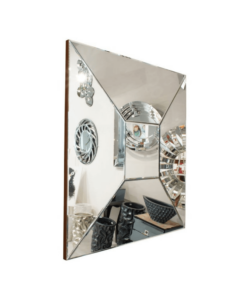 Oglinda Alcamo patrata tridimensionala - H100 cm
