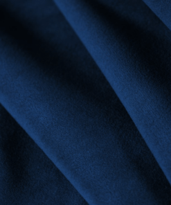 Taburet living Luxembourg catifea personalizabil - L72 x l92 x h45 cm albastru royal