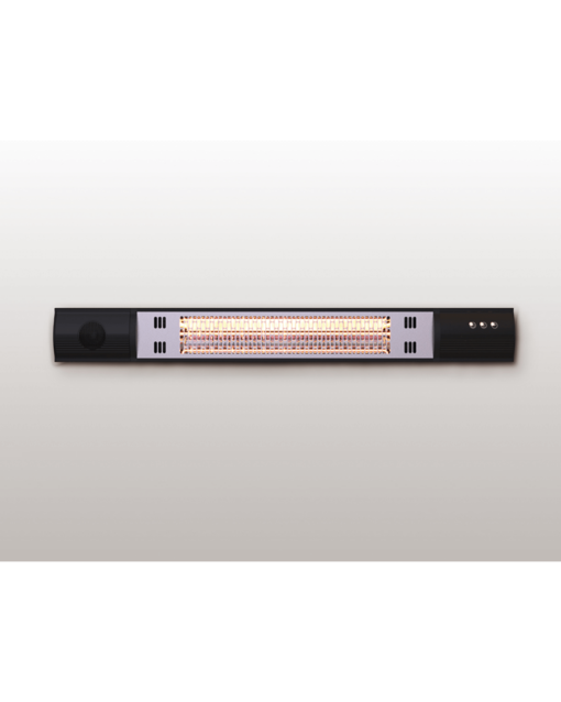 Incalzitor terasa Heat Music electric negru - L86 x l10 x h12 cm