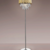 Lampadar Tiara crom/auriu - d35 x h159 cm