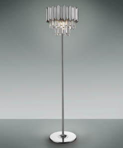 Lampadar Tiara crom - d35 x h159 cm